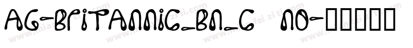 AG-Britannic_BN_C No字体转换